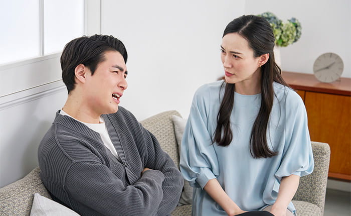 証拠がない段階で本人を問い詰める