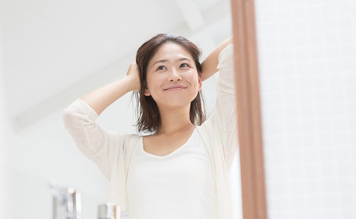 身だしなみを意識する