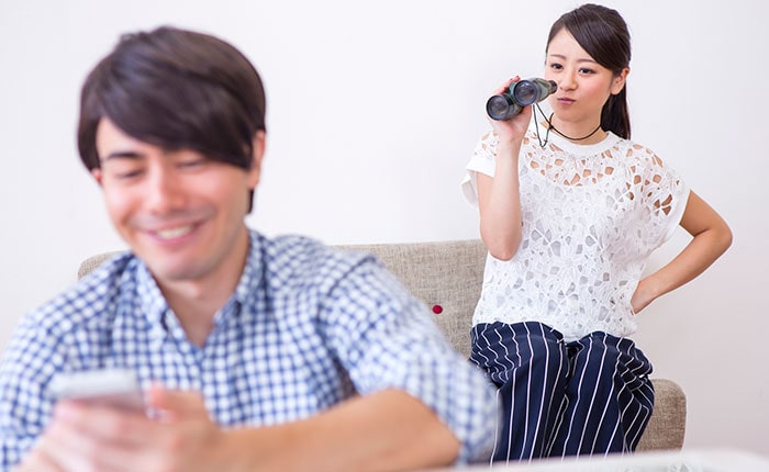 パートナーの行動を把握しておく