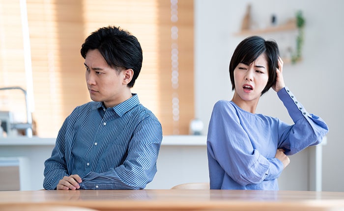 無視や沈黙を続ける