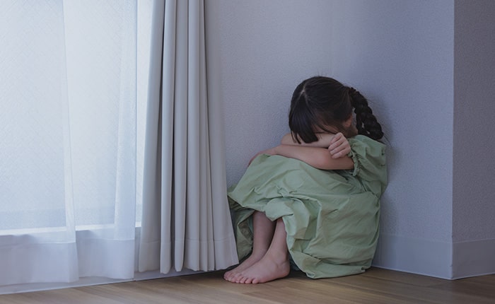 子どもは不安を感じる