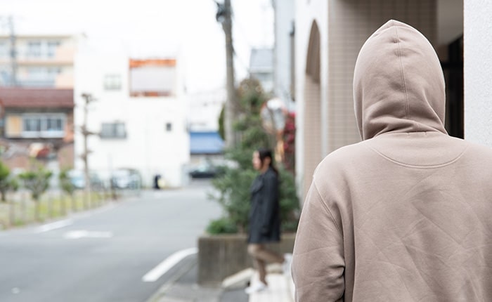 ストーカー目的の住所特定