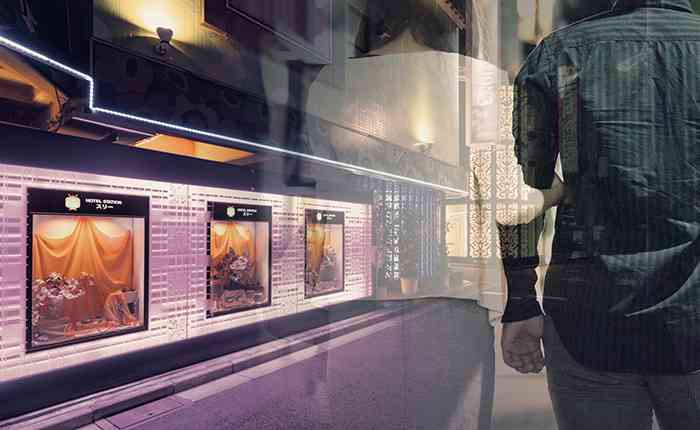 ラブホテルや宿泊施設への出入り写真