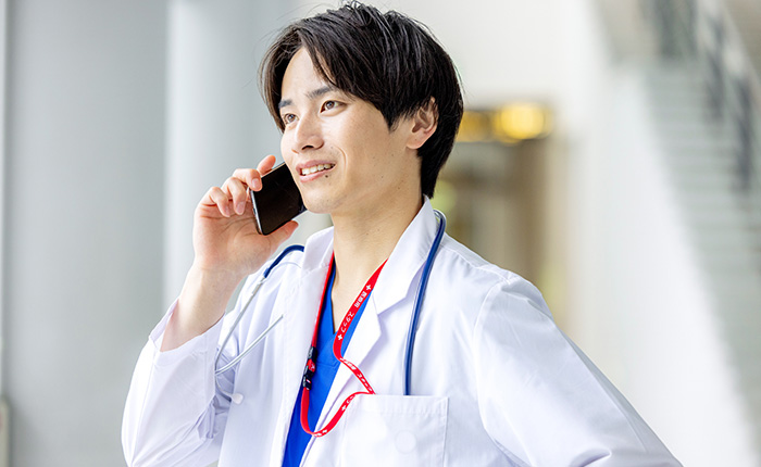 若くして収入が急増した医者