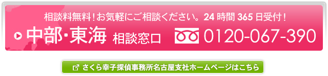 さくら幸子探偵事務所 東海