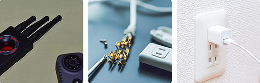 盗聴・盗撮調査のイメージ写真