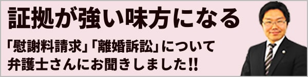 慰謝料請求・離婚訴訟について弁護士さんにお聞きしました