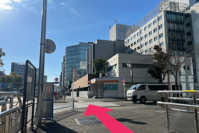 名古屋支店への道順2